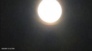 Xiaomi 13 Ultra 120X Moon Zoom Test