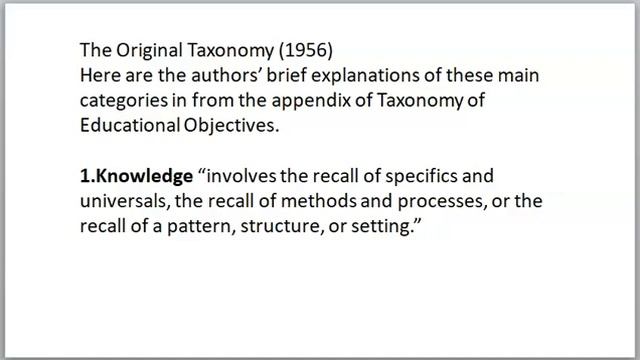 Bloom's Taxonomy of Educational Development смотреть онлайн