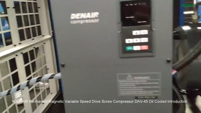 DAV Series丨DENAIR Permanent Magnetic VSD Screw Compressor DAV-45 Oil Cooled Introduction смотреть онлайн