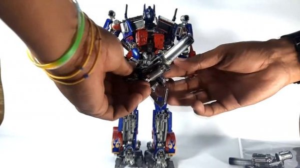 UNBOXING & VIDEO REVIEW OPTIMUS PRIME BLACK APPLE WEIJIANG