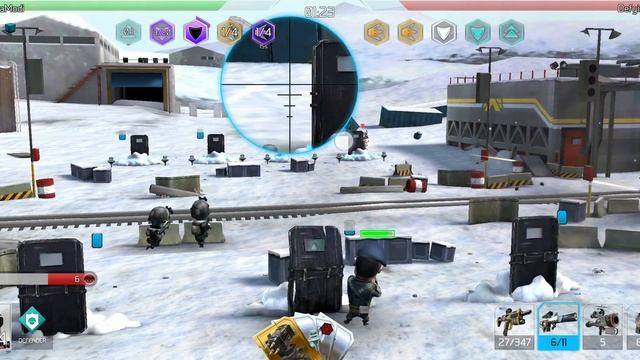 Warfriends battle against Bunker-7, Crusher and rhino with my immortal infantry смотреть онлайн