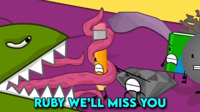 BFDIA But Only When RUBY On Screen Bye Bye Ruby