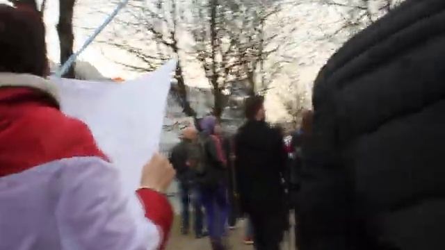 25 сакавіка 2015, Дзень Волі. Сьпяваюць Гімн Украіны смотреть онлайн