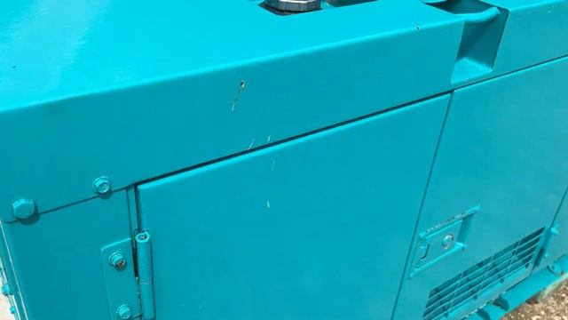 Denyo DCA-25 ESK - DA Silenced Generator Set Cold Start And Brief Run