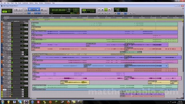 Tropic Strike (Live Orchestra) [Action Film Score] [Avid Pro Tools 10] смотреть онлайн