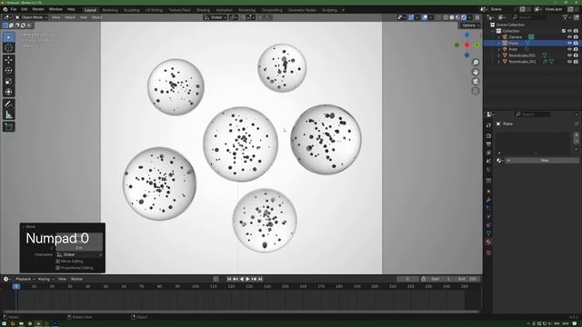 Урок анимации, моушн дизайн в Blender 3D, look like houdini (tutorial) смотреть онлайн