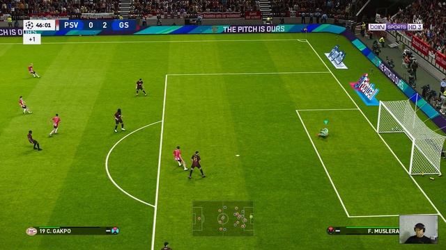 PES 2021 - PSV vs Galatasaray - UEFA Champions League 2021 - eFootball Gameplay смотреть онлайн