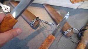 Ножи якутских мастеров в Москве на выставке Клинок 2018! Якутские ножи кузнецов Олесова и  Ючюгаева