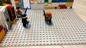 Лего анимация Чикен ган