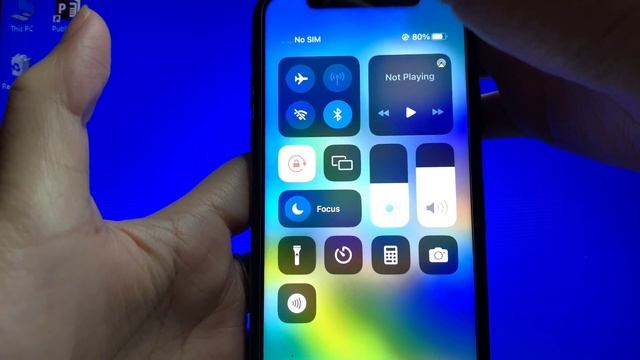 How to turn on and off airplane mode in notification bar on iPhone X смотреть онлайн