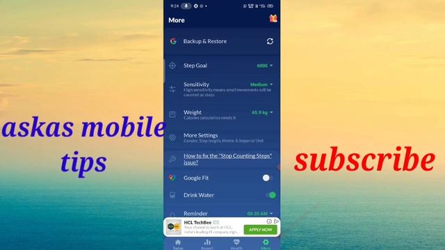 How To Count Our Daily Steps In Mobile Phone Tamil /step tracker app смотреть онлайн
