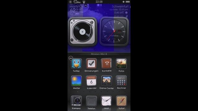 SHINE iOS theme смотреть онлайн