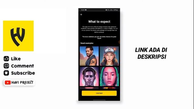 TUTORIAL EDIT FOTO EFEK MAGIC AVATARS YANG LAGI VIRAL | FOR ANDROID/IOS смотреть онлайн