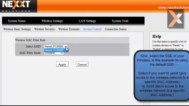 Xtender 300 MAC address filter смотреть онлайн