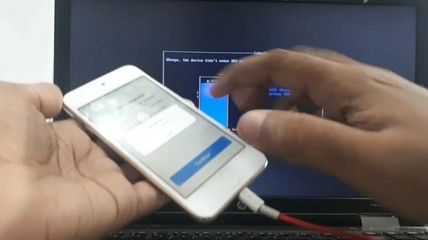 iPod 6 Gen A1574 Bypass iOS 12.4.7 iCloud iD