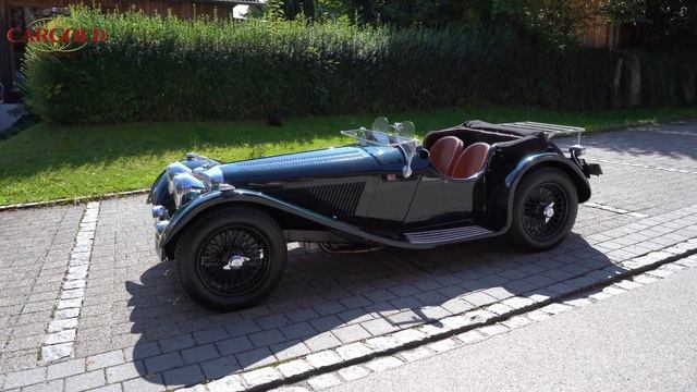 Jaguar S.S. 100 Suffolk, 1977, über 200 PS und 200 km/h im Prewar Oldtimer! смотреть онлайн