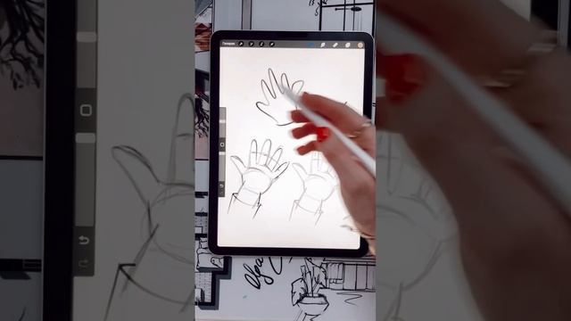 Рисование руки для новичков смотреть онлайн