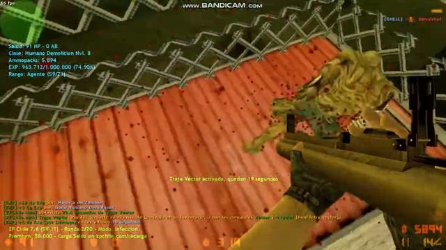 wen aura DKSADKAS - Counter Strike 1.6 Zombie Plague Chile Mod смотреть онлайн