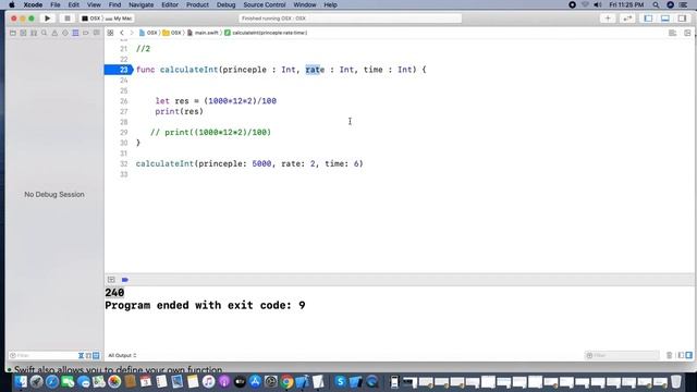 13-Functions in Swift Programming language (Part-1)| Swift | iOS | iPhone | iPad | MacOSX смотреть онлайн