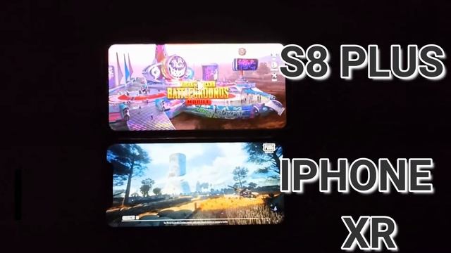 IPHONE XR VS SAMSUNG S8 PLUS PUBG TEST PUBG SPEED TEST смотреть онлайн
