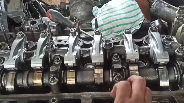 4HF1 engine tune up valve clearance adjustment смотреть онлайн