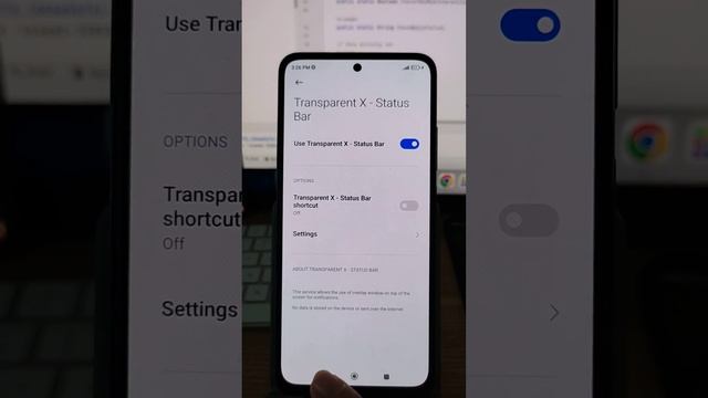 Transparent iOS X - Status Bar смотреть онлайн