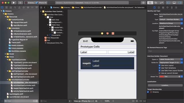 Customizing the Nav Bar - Part 28 - Itinerary App (iOS, Xcode 10, Swift 4) смотреть онлайн
