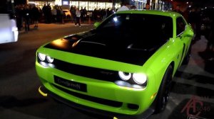 Dodge Challenger HELLCAT - Sounds and revs at Ace Café