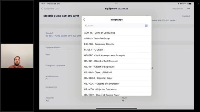 Systemdemo | Mobile Instandhaltung mit dem SAP Service und Asset Manager смотреть онлайн