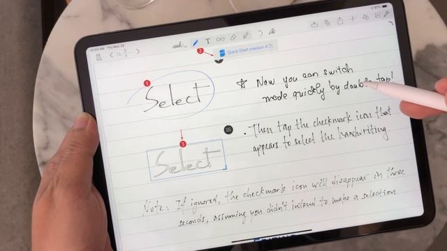 How to use Apple Pencil 2018 with double tap to change mode quickly on Note Plus смотреть онлайн