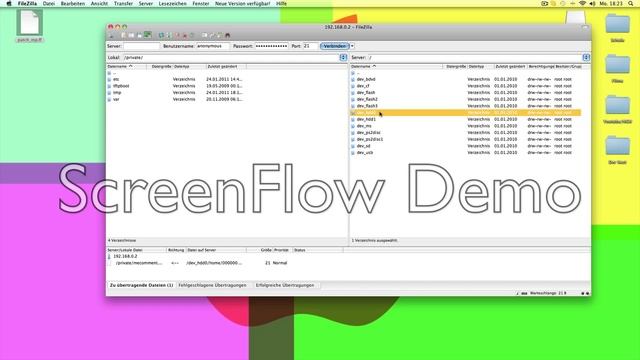 FileZilla Server Für MAC / Patches wechseln смотреть онлайн