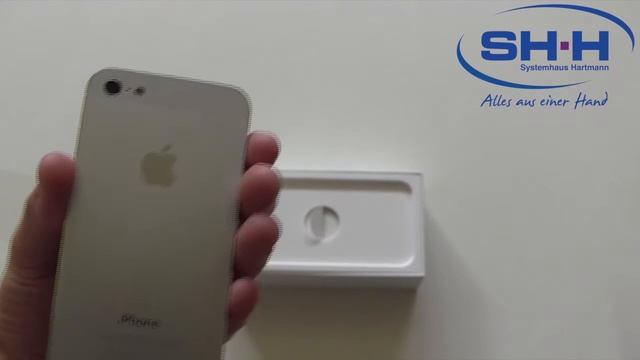 iPhone 5 UNBOXING - weiß/white 32Gb. - powered by Systemhaus Hartmann смотреть онлайн