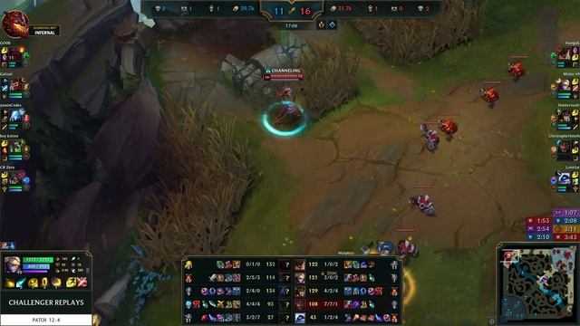 Ezreal Jungle vs Graves - NA Master Patch 12.4 смотреть онлайн