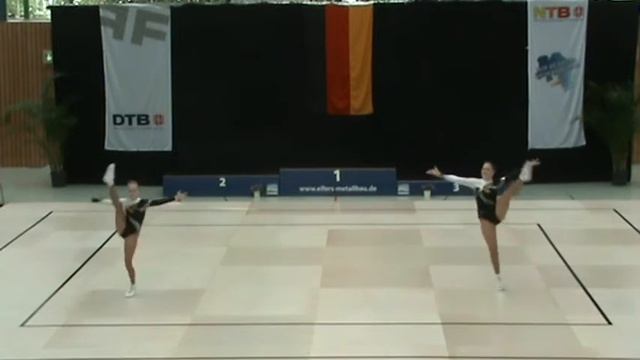 Celina Otto, Jaqueline Stecher Sportaerobic DM/DJM Finale 2014 смотреть онлайн