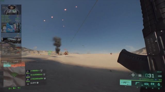 BF2042 Ultra Settings RTX On DLSS Quality Framegeneration 1080P (I9-11900F/RTX4060TI/16GB) смотреть онлайн