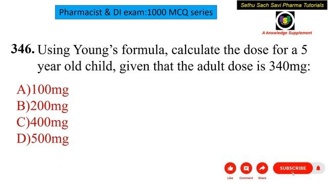 PHARMACIST & DRUG INSPECTOR EXAM 1000 MCQ Series: 35 смотреть онлайн