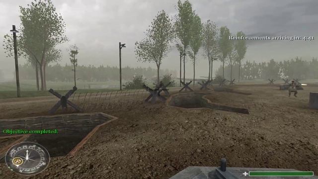 Defence of Pegasus Bridge Defence - Call of Duty (2003) смотреть онлайн
