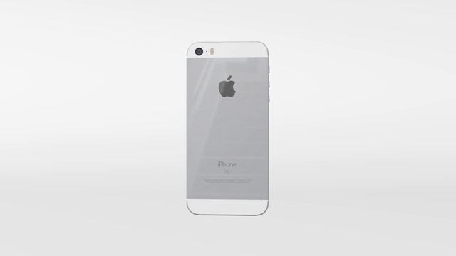 iPhone SE 3d Model - Element3D смотреть онлайн