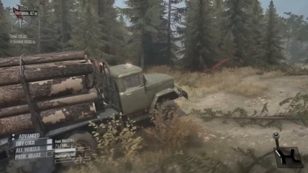 MUDRUNNER a Spintires Game: PS4, Ep 3 (Opening Maps!)