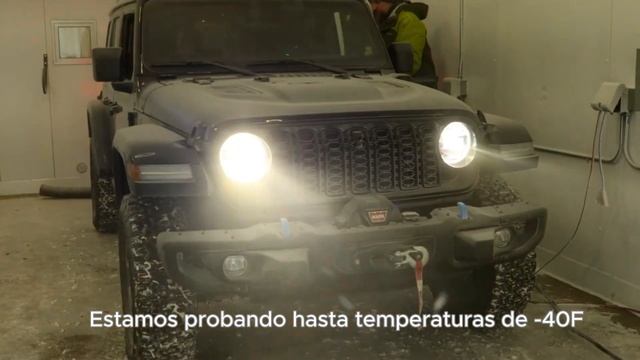 Jeep Wrangler 2024 | Pruebas de conducción invernal смотреть онлайн
