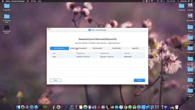 How to View WiFi Password, Twitter, Reddit and other Passwords from iOS Devices (No Jailbreak) смотреть онлайн