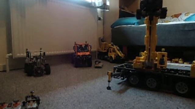 lego technic liebherr mobile crane, lifting excavator смотреть онлайн
