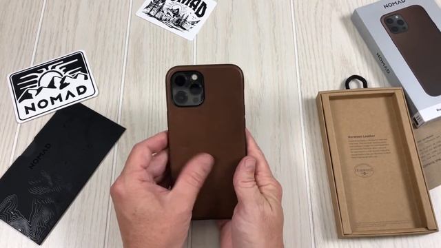 Nomad Rugged Leather Case with MagSafe for iPhone смотреть онлайн