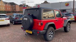Jeep Wrangler Rubicon 3 Door Red
