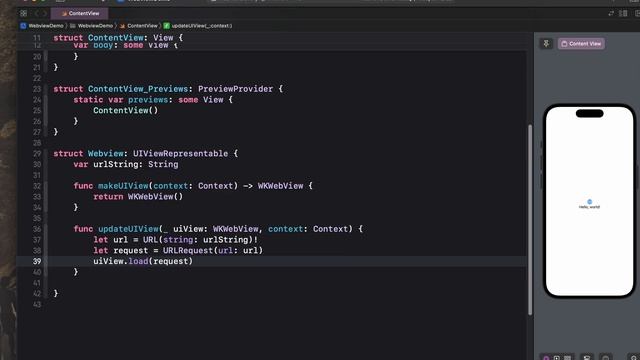 Como implementar un #webview en #swiftui (Cómo usar componentes de UIKit en SwiftUI) смотреть онлайн