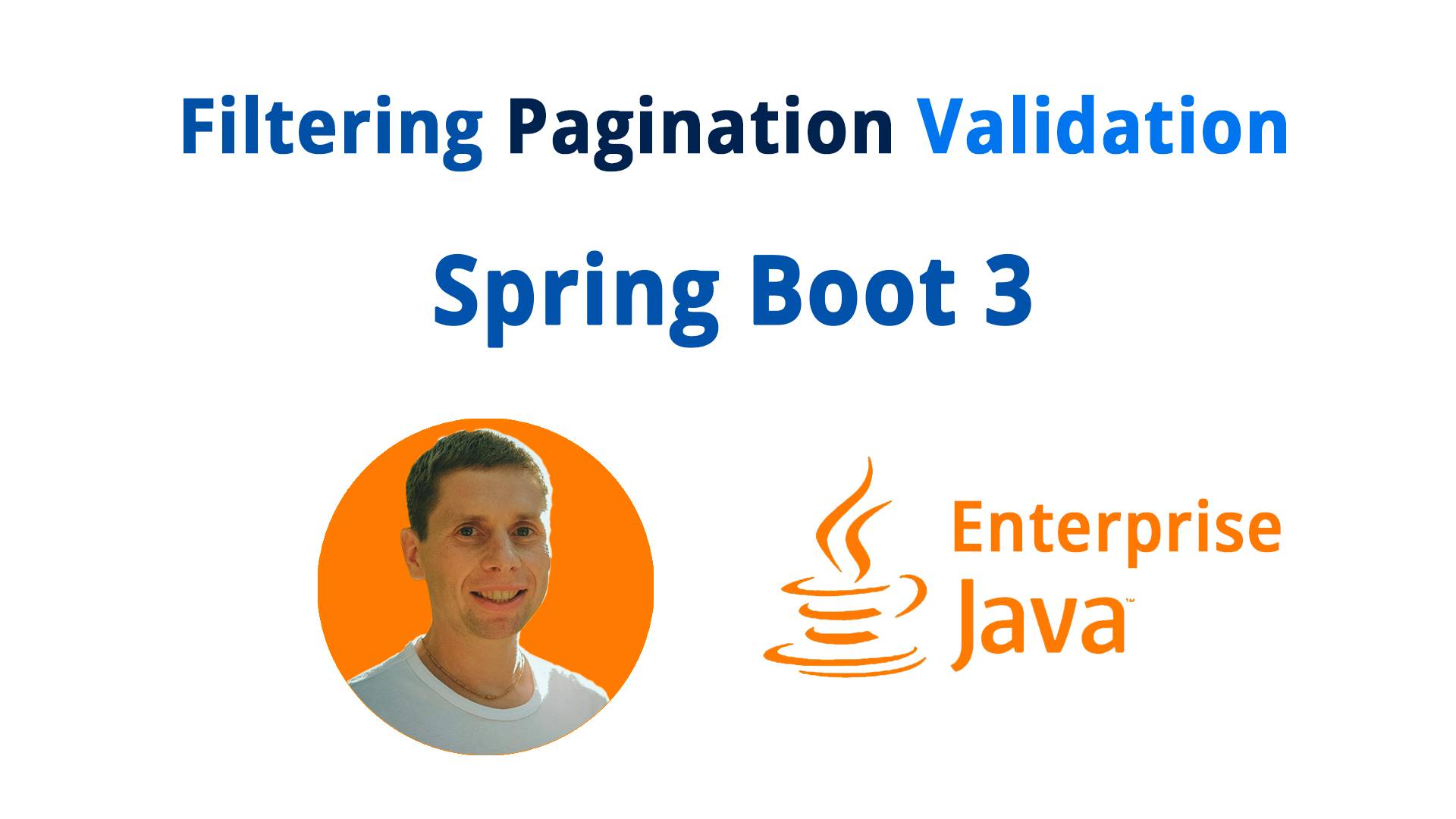 35. Filtering, Pagination, Validation. Spring Boot 3 (Java Enterprise - полный курс) смотреть онлайн