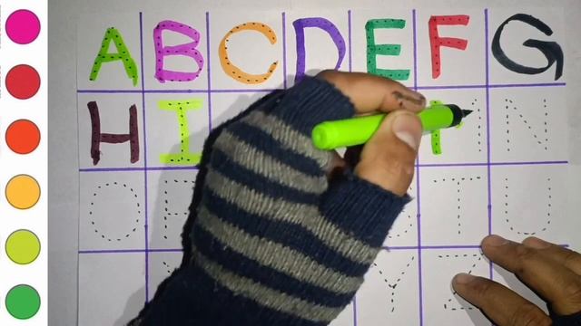 A for Apple | B for Ball | C for Cat | Learn Alphabet | Capital and small Letters Aa to Zz | ABCD смотреть онлайн