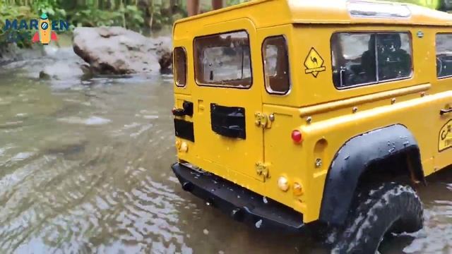 Rc Car Offroad 1/10 MN999 Land Rover Defender D90 , River Mud Offroad
