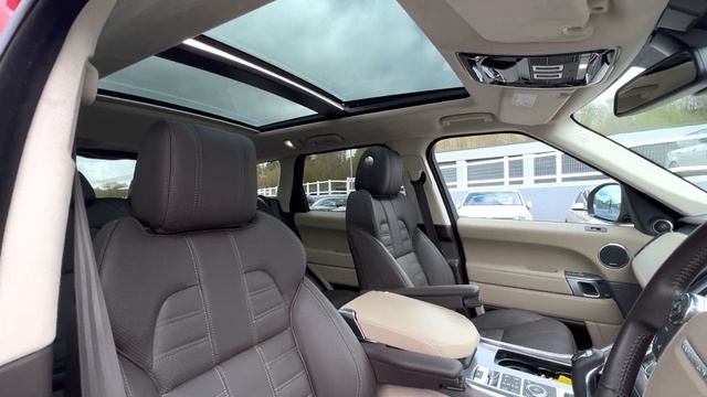 2016 RANGE ROVER SPORT 4.4 SDV8 AUTOBIOGRAPHY DYNAMIC Diesel Firenze Red for sale Castle Motors смотреть онлайн