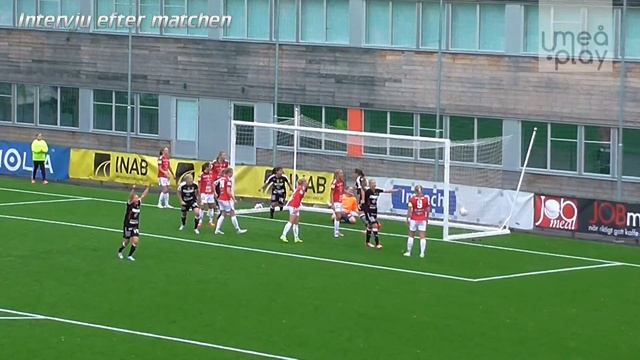 Målskytten: "FICK LITE HJÄLP AV VINDEN" Elin Landström efter matchen смотреть онлайн